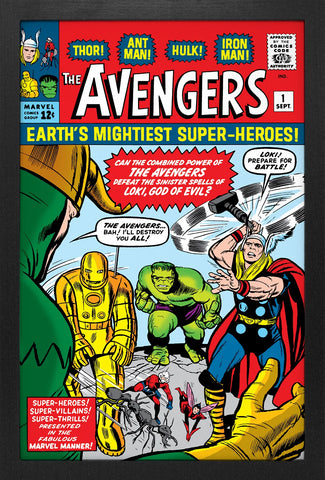 Marvel 11x17 Framed Print: Earth's Mightiest Heroes