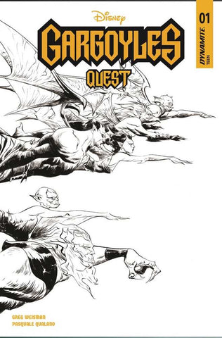 Gargoyles Quest #1 Cover G 10 Copy Variant Edition Lee Line Art