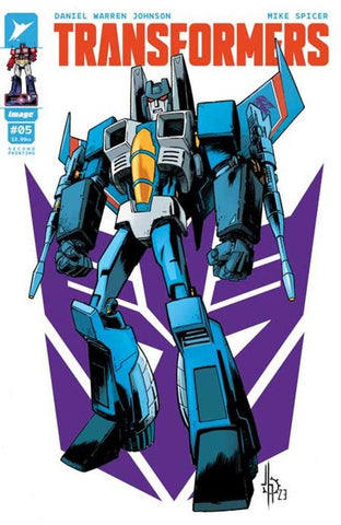 Transformers #5 2nd Print Cover A Jason Howard