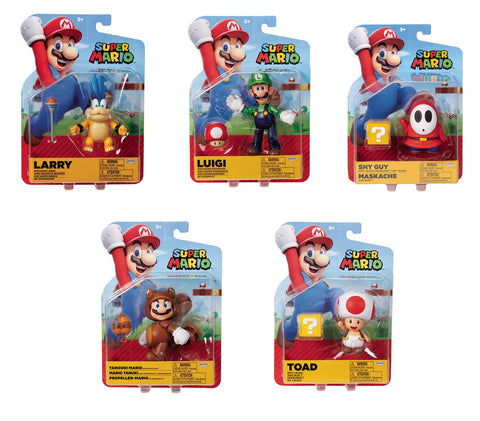 Super Mario bros 4-Inch Figures Wave 35