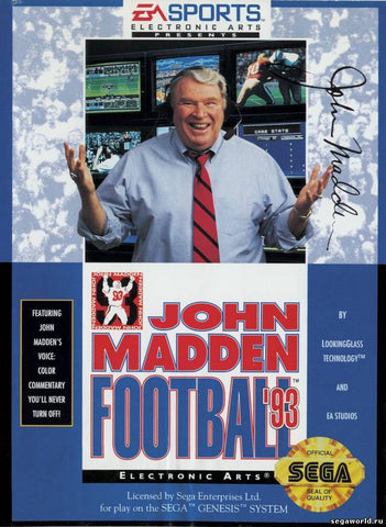 Madden 93 - Genesis
