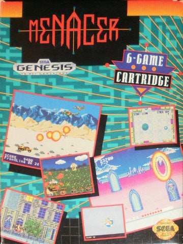 Menacer 6 Game Cartridge - Genesis