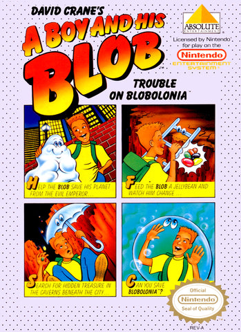 A Boy and His Blob: Trouble in Blobolonia - NES
