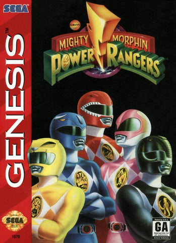 Mighty Morphin Power Rangers - Genesis