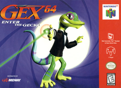 Gex 64: Enter the Gecko - N64