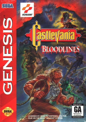 Castlevania Bloodlines - Genesis