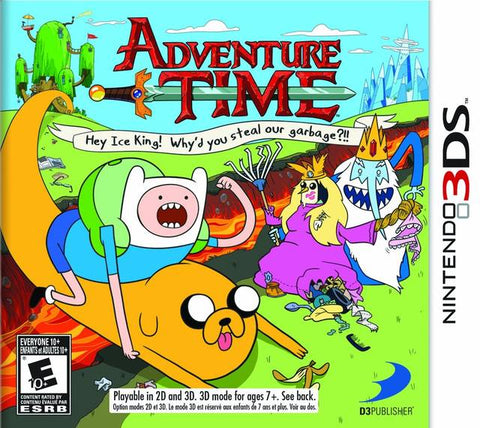 Adventure Time: Hey Ice king! Why'd You Steal Our Garbage?!! - Pre-Owned 3DS