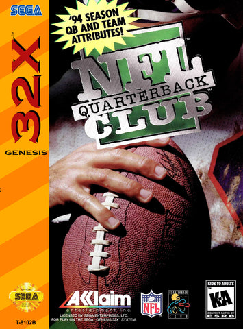NFL Quarterback Club - 32X