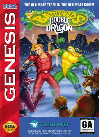 Battletoads/Double Dragon - Genesis