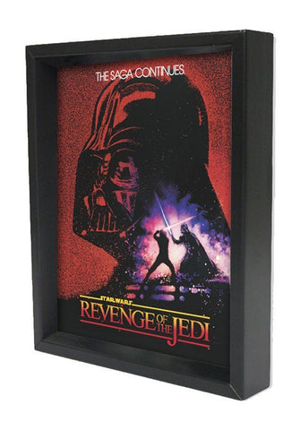 Star Wars Lenticular Shadow Box: Revenge of the Jedi - Poster