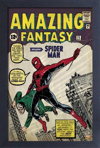 Marvel 11x17 Framed Print: Amazing Fantasy #15