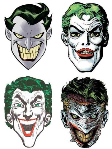 Batman Day 2023 - Joker Paper Masks (Set Of 4) (Free)