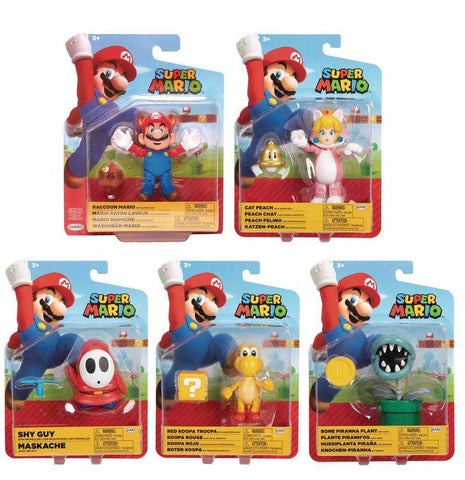 World Of Nintendo 4in Action Figure Assortment Wv28