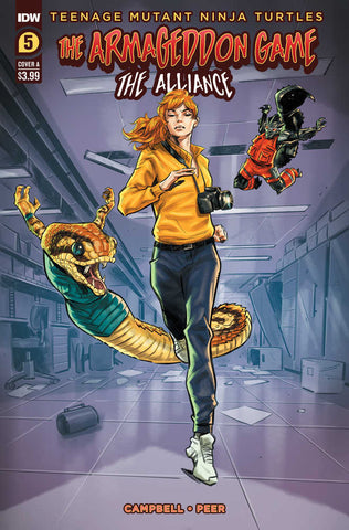 Teenage Mutant Ninja Turtles Armageddon Game Alliance #5 Cover A Mercado