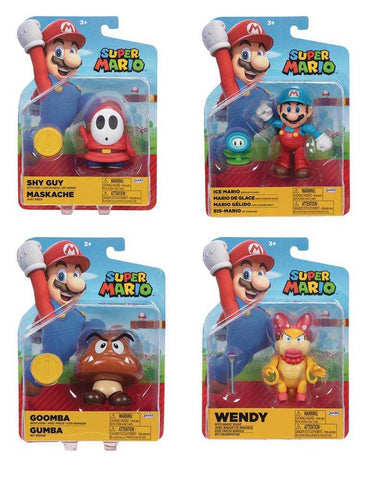 World Of Nintendo 4in Action Figure Assortment Wv30