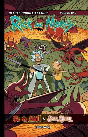 Rick And Morty Deluxe Double Feature Volume 1 HC