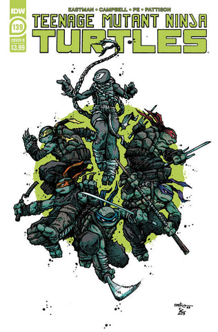 Teenage Mutant Ninja Turtles Ongoing #139 Cover B Eastman