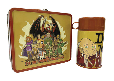 Tin Titans D&D Animated Previews Exclusive Lunchbox & Bev Container