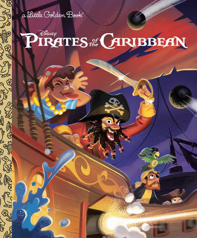 Little Golden Book: Pirates Of The Caribbean