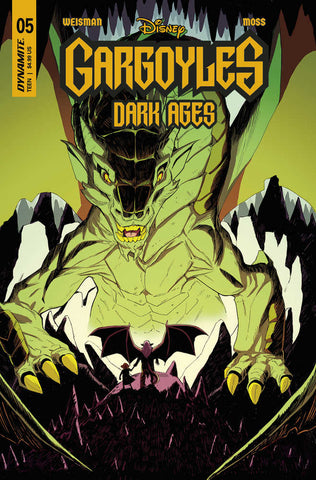 Gargoyles Dark Ages #5 Cover G 7 Copy Variant Edition Moss Original
