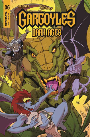 Gargoyles Dark Ages #6 Cover G 7 Copy Variant Edition Moss Original