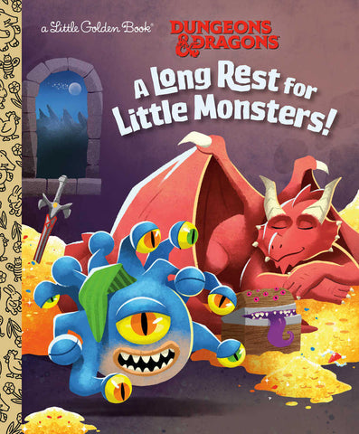Little Golden Book: Dungeons and Dragons - A Long Rest For Little Monsters!