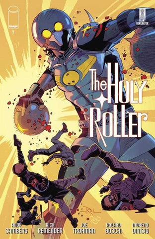 Holy Roller #5 (Of 9) Cover A Roland Boschi & Moreno Dinisio