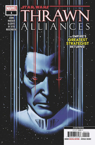Star Wars: Thrawn Alliances #1 Lee Garbett 2nd Print Variant