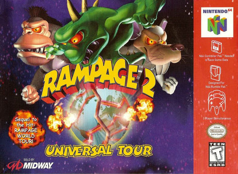 Rampage 2: Universal Tour - N64