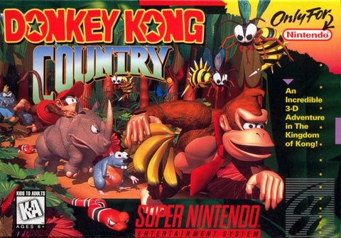 Donkey Kong Country - SNES