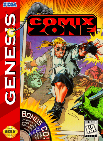 Comix Zone - Genesis