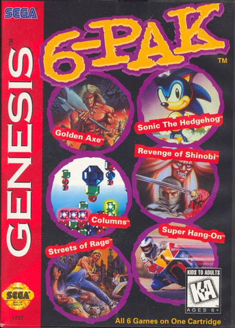 Genesis 6-Pak - Genesis