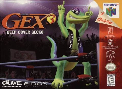 Gex 3: Deep Cover Gecko - N64