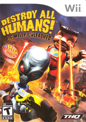 Destroy All Humans: Big Willy Unleashed - Wii