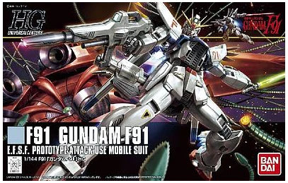 1/144 HG Universal Century Series: #167 Gundam F91 EFSF Attack Use