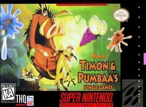 Timon & Pumbaa's Jungle Games - SNES