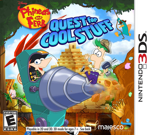 Phineas and Ferb: Quest for Cool Stuff - Pre-Owned 3DS