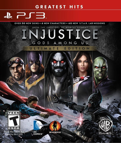 Injustice: Gods Among Us Ultimate Edition - Pre-Owned Playstation 3