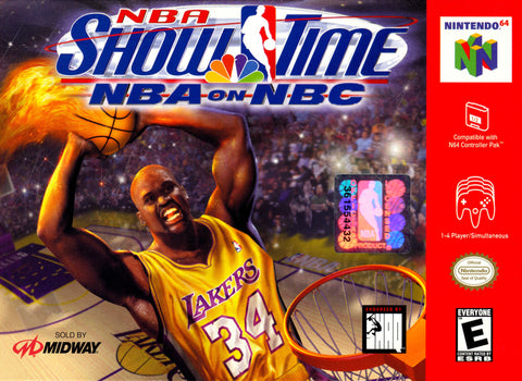 NBA Showtime NBA on NBC - N64