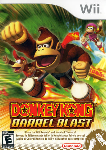 Donkey Kong Barrel Blast - Wii
