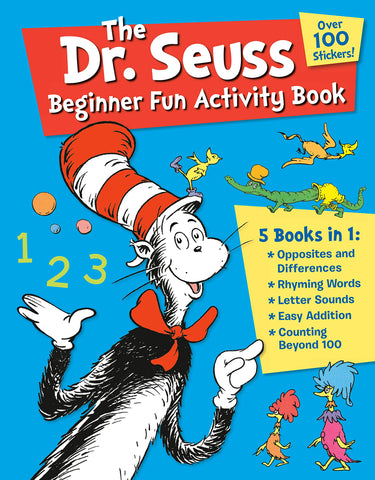 Dr. Seuss Beginner Fun Activity Book