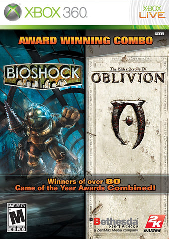 Bioshock & Elder Scrolls IV: Oblivion - Pre-Owned Xbox 360