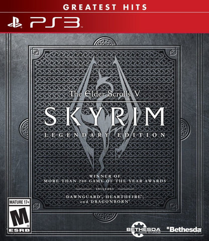 Elder Scrolls V: Skyrim - Legendary Edition - Playstation 3