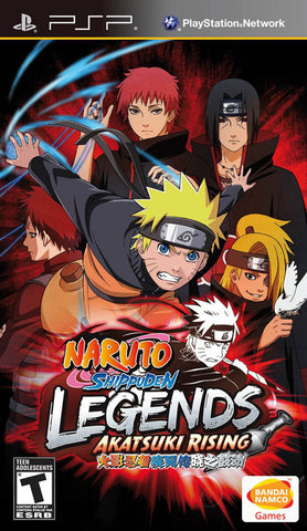 Naruto Shippuden Legends: Akatsuki Rising - PSP
