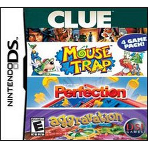 Clue/Mouse Trap/Perfection/Aggravation - DS