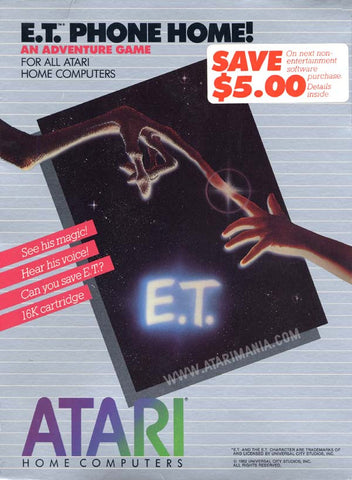 E.T. Phone Home - Atari 400