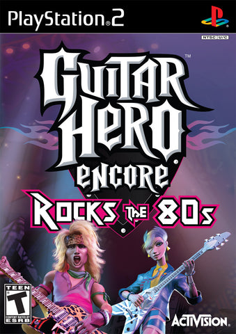 Guitar Hero Encore: Rock the 80's - Playstation 2