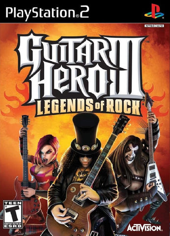 Guitar Hero III: Legends of Rock - Playstation 2