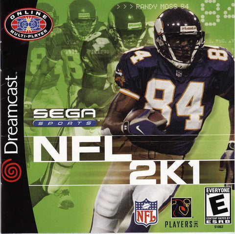 NFL 2k1 - Dreamcast