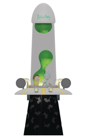 Rick and Morty Space Cruiser Motion Lamp